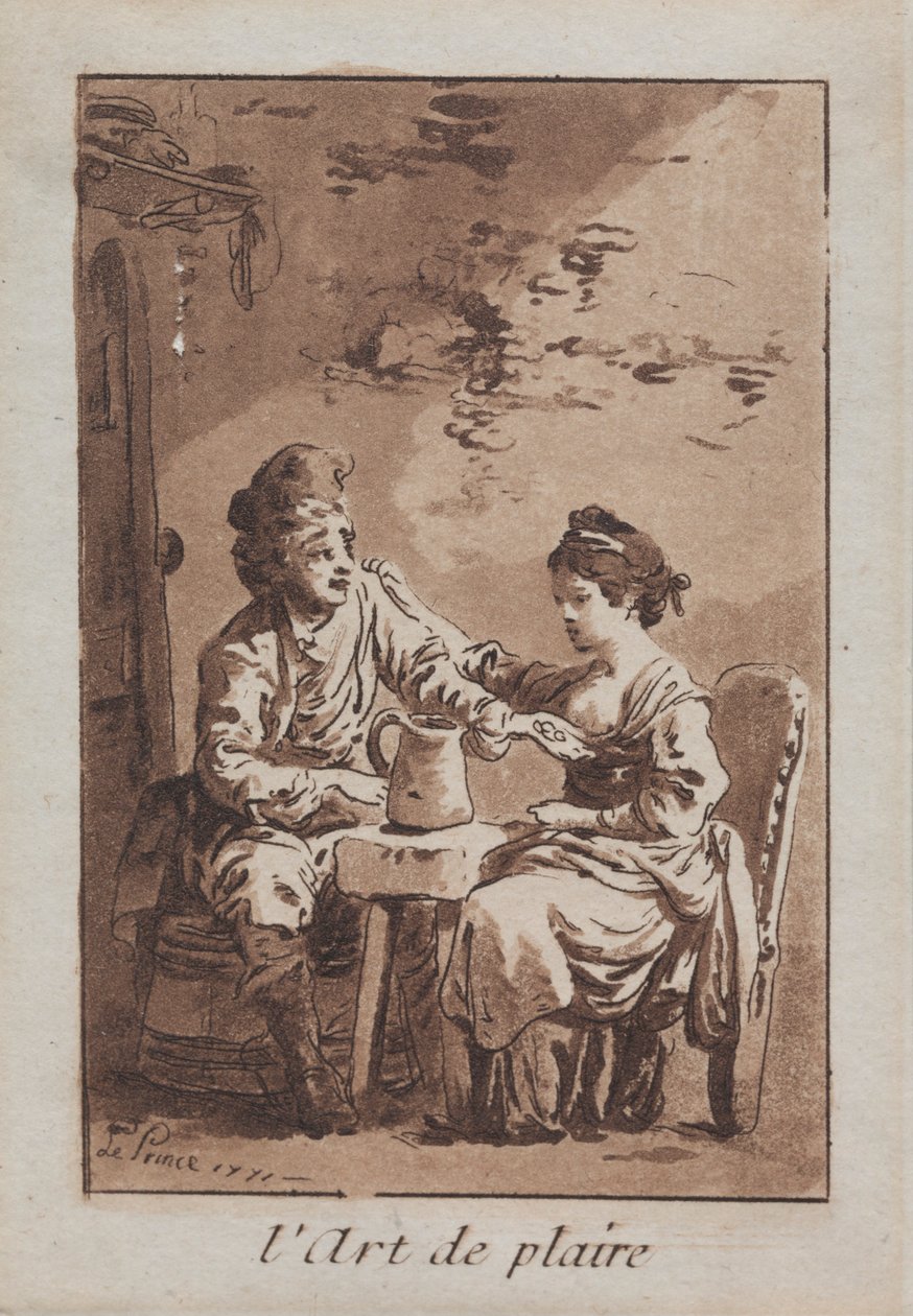Sztuka zadowalania, 1771. autorstwa Jean Baptiste Le Prince