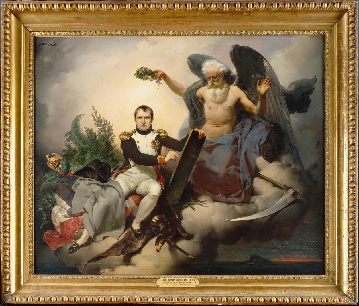Napoleon. Alegoria, 1833. autorstwa Jean Baptiste Mauzaisse