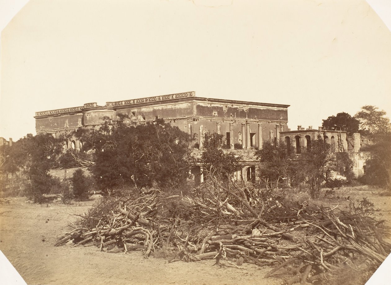 [Dom Metcalfe, Delhi], 1858-61. autorstwa Jean Baptiste Oscar Mallitte