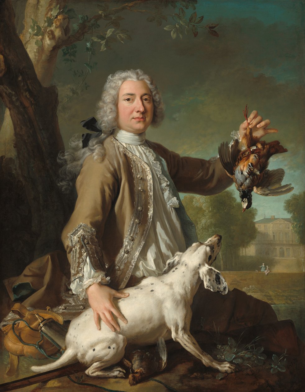Henri Camille, Rycerz Beringhen, 1722. autorstwa Jean Baptiste Oudry