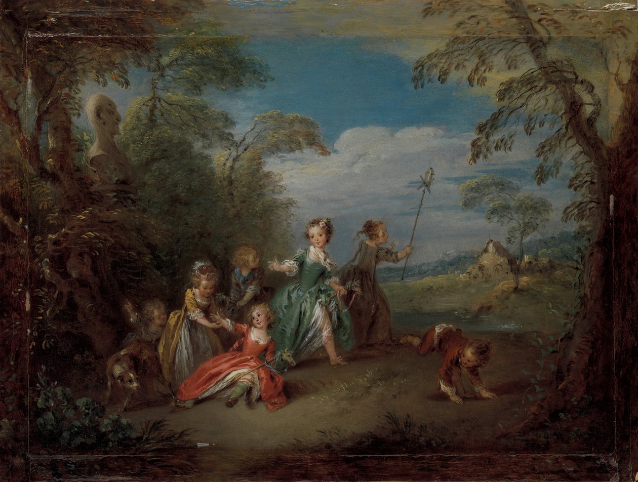 Złoty wiek. autorstwa Jean Baptiste Pater