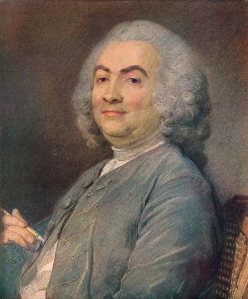 Laurenta Carrsa, 1745 autorstwa Jean Baptiste Perronneau