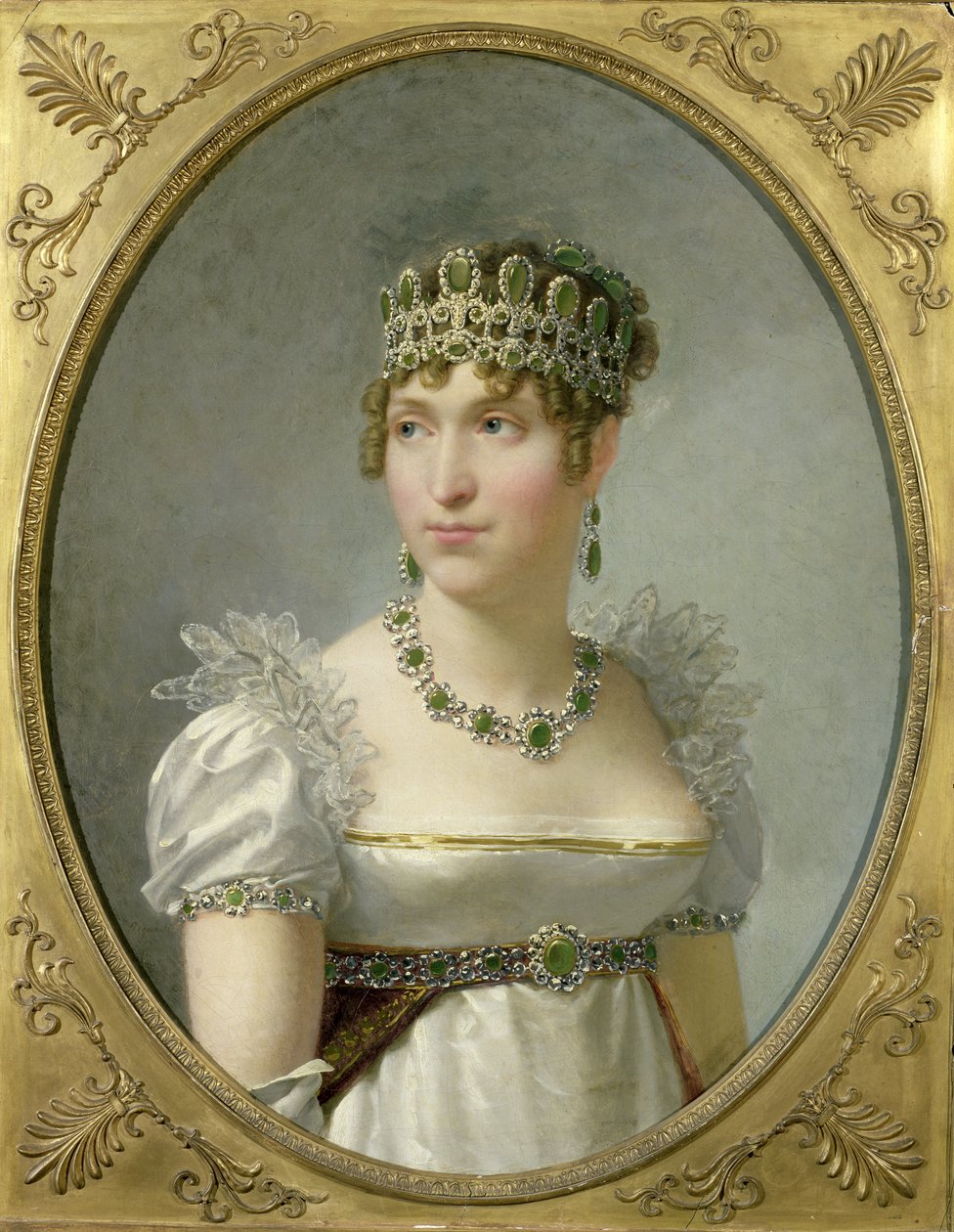 Hortense de Beauharnais (1783-1837) autorstwa Jean Baptiste Regnault