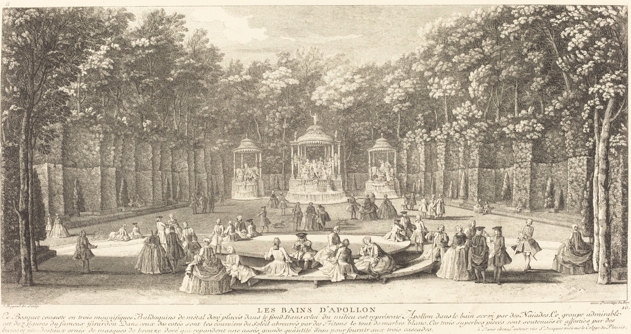 Łaźnie Apolla autorstwa Jean Baptiste Rigaud