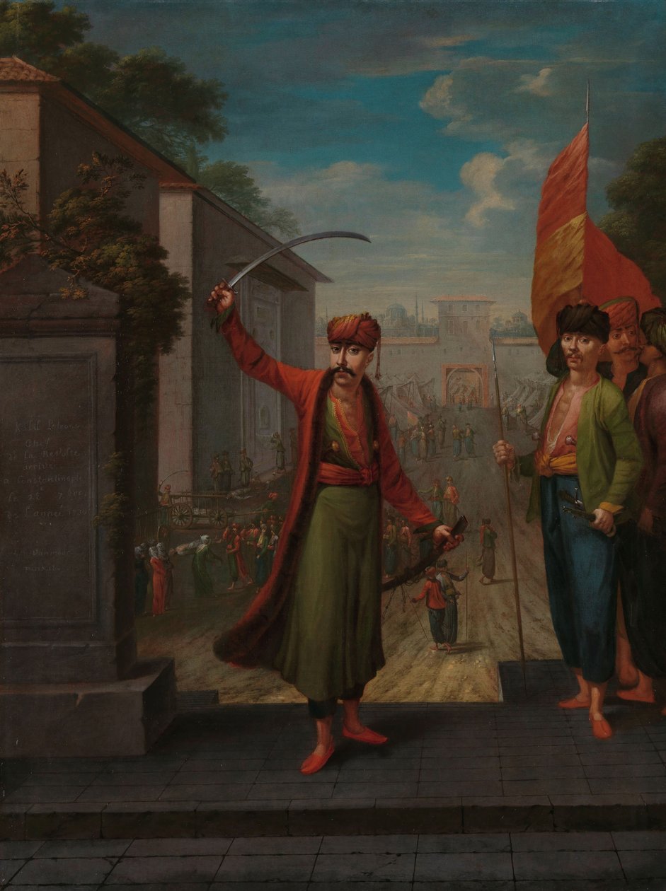 Patron Halil, ok. 1730 r. autorstwa Jean Baptiste Vanmour