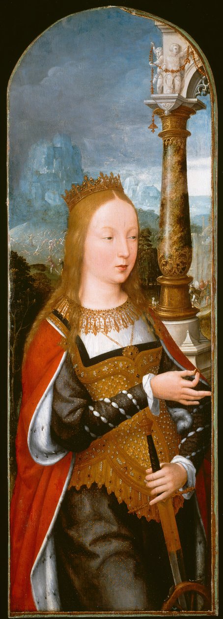 Św. Katarzyna, ok. 1520. autorstwa Jean Bellegambe