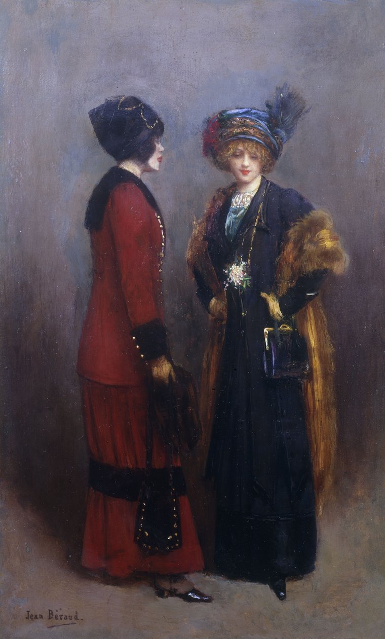 Out of Competition - Les Midinettes, autorstwa Jean Beraud