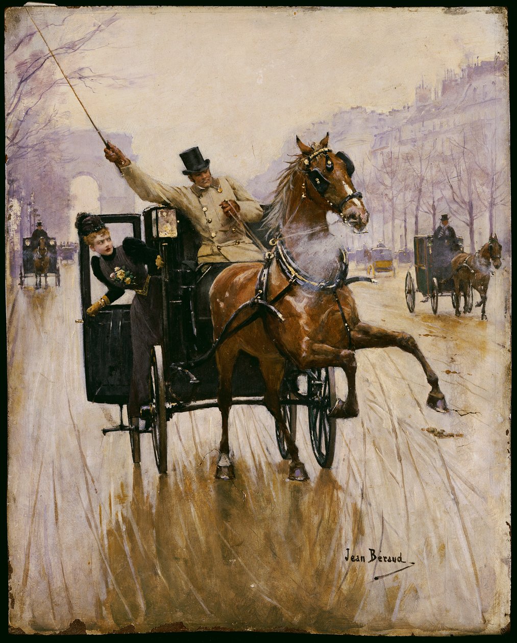 Zatrzymać! autorstwa Jean Beraud