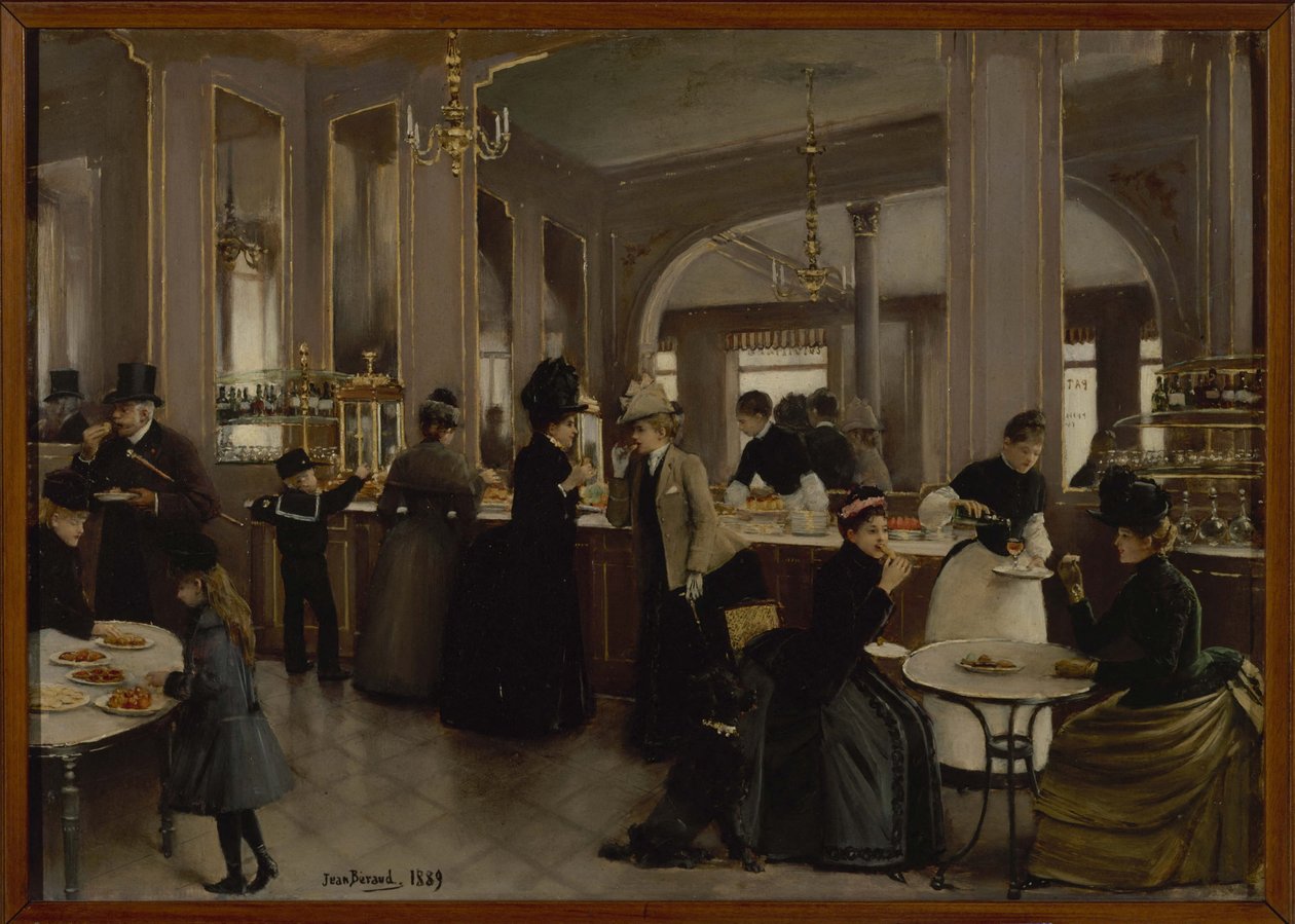 Cukiernia Gloppe autorstwa Jean Beraud