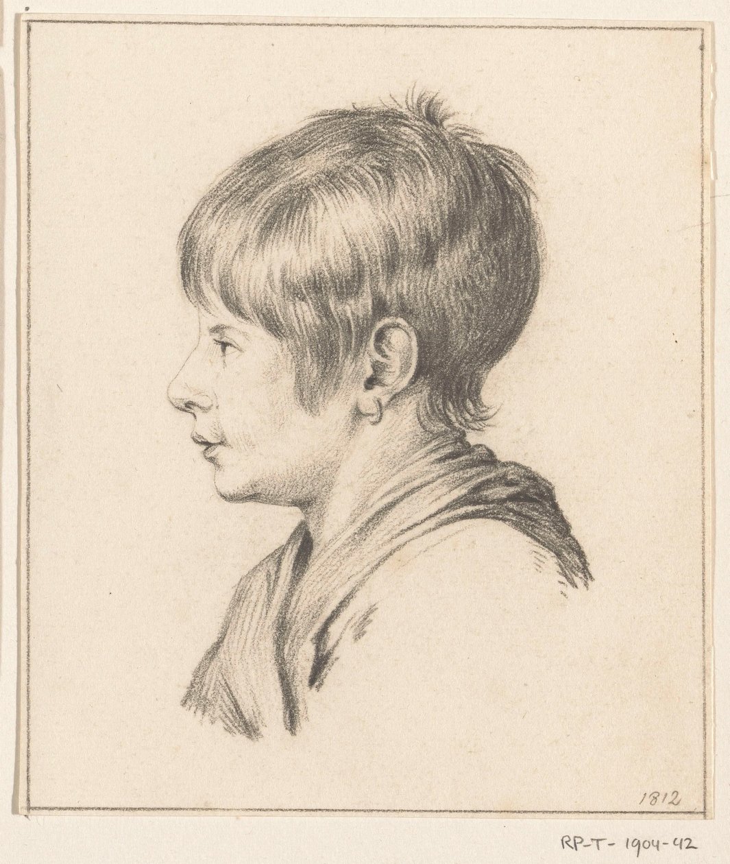 popiersie chłopca autorstwa Jean Bernard