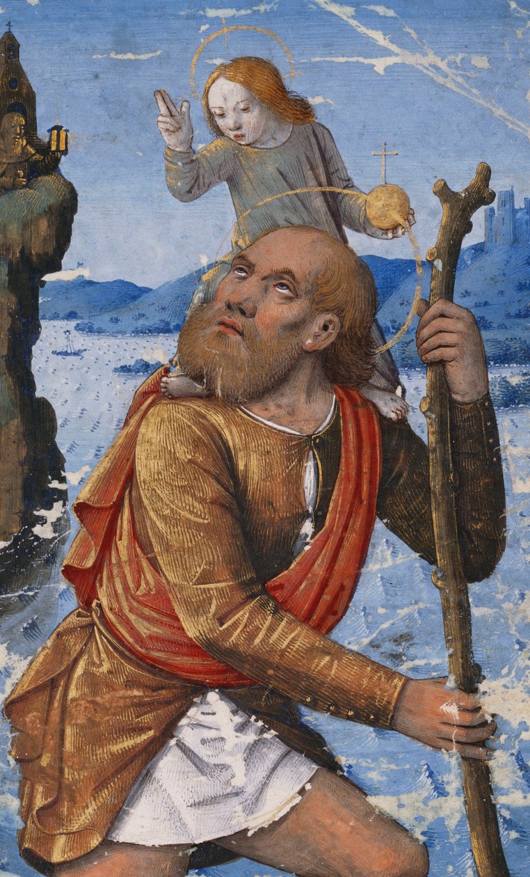 Św. 1490-1500 autorstwa Jean Bourdichon