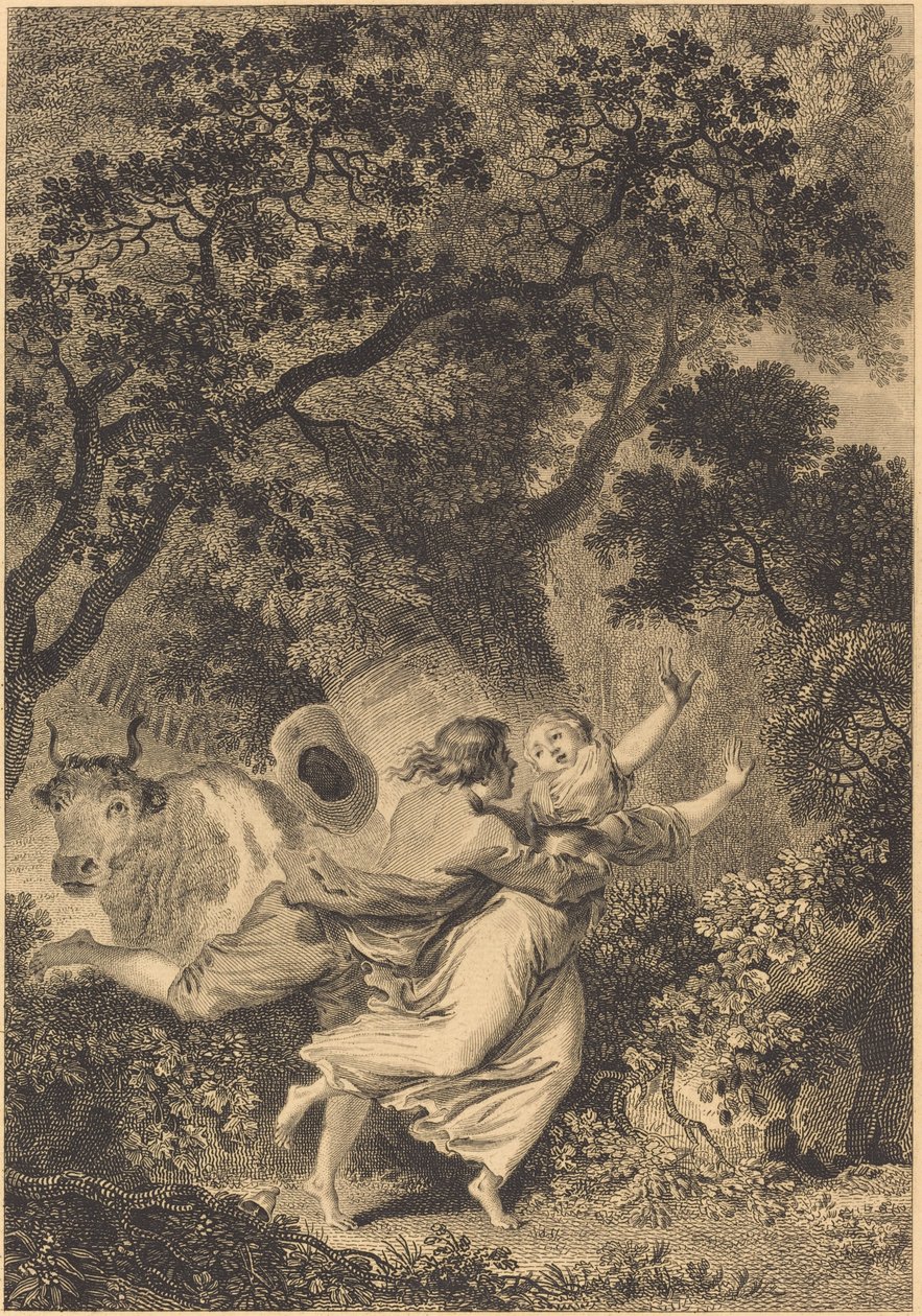Dzwon autorstwa Jean Dambrun after Jean Honoré Fragonard