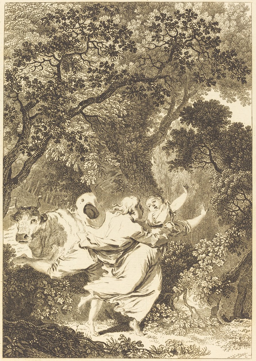 Dzwon autorstwa Jean Dambrun after Jean Honoré Fragonard