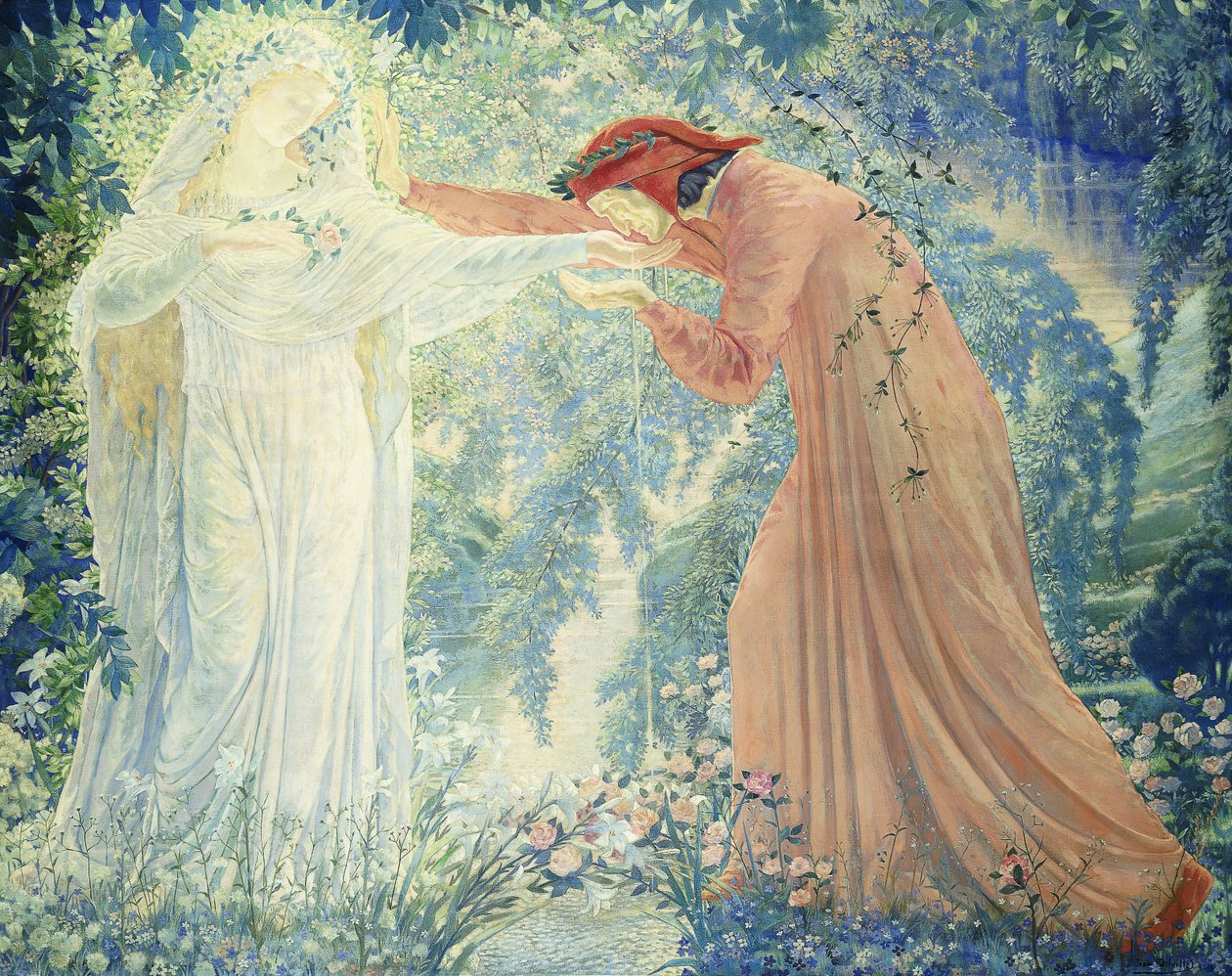 Dante autorstwa Jean Delville