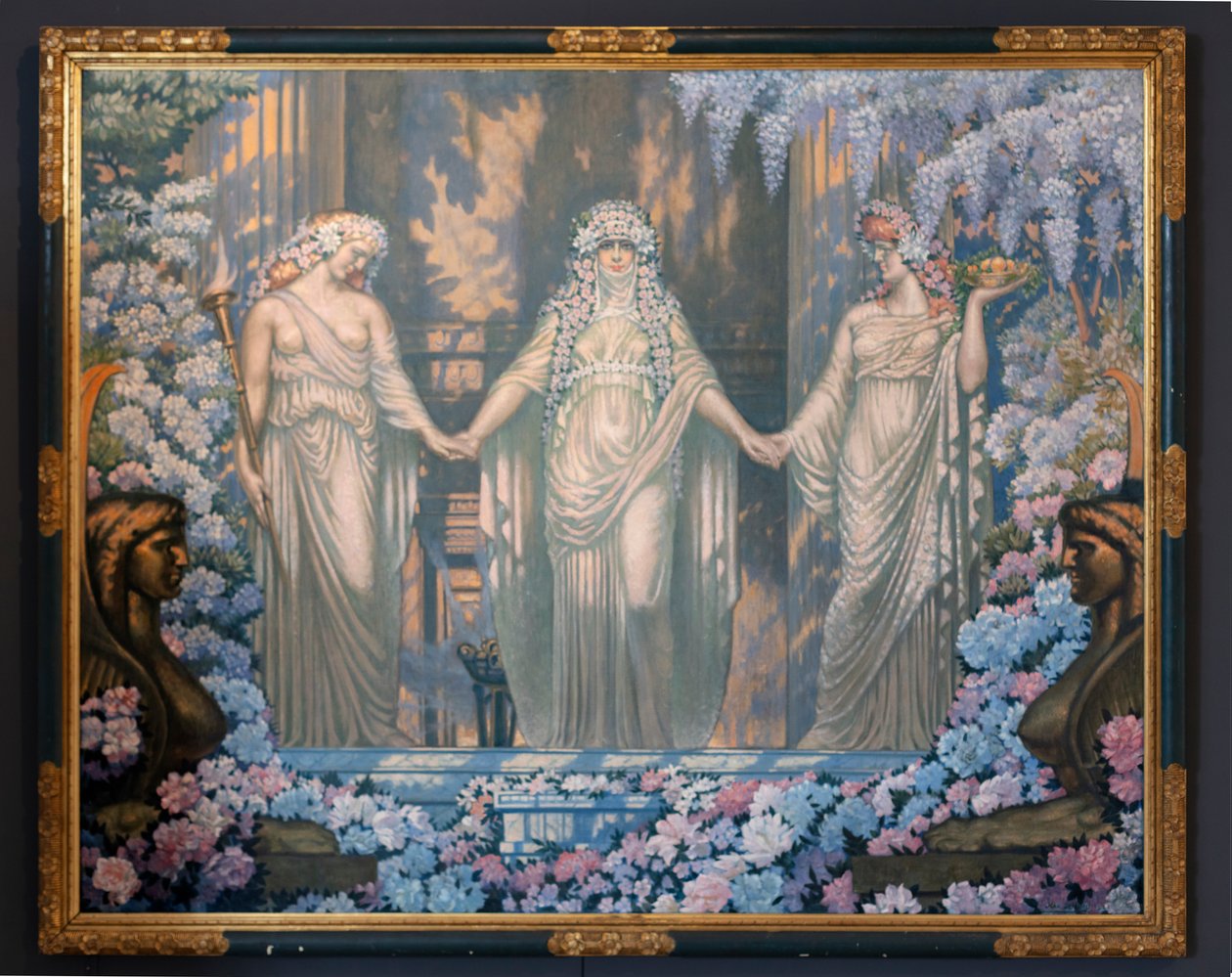 Kobiety z Eleusis autorstwa Jean Delville