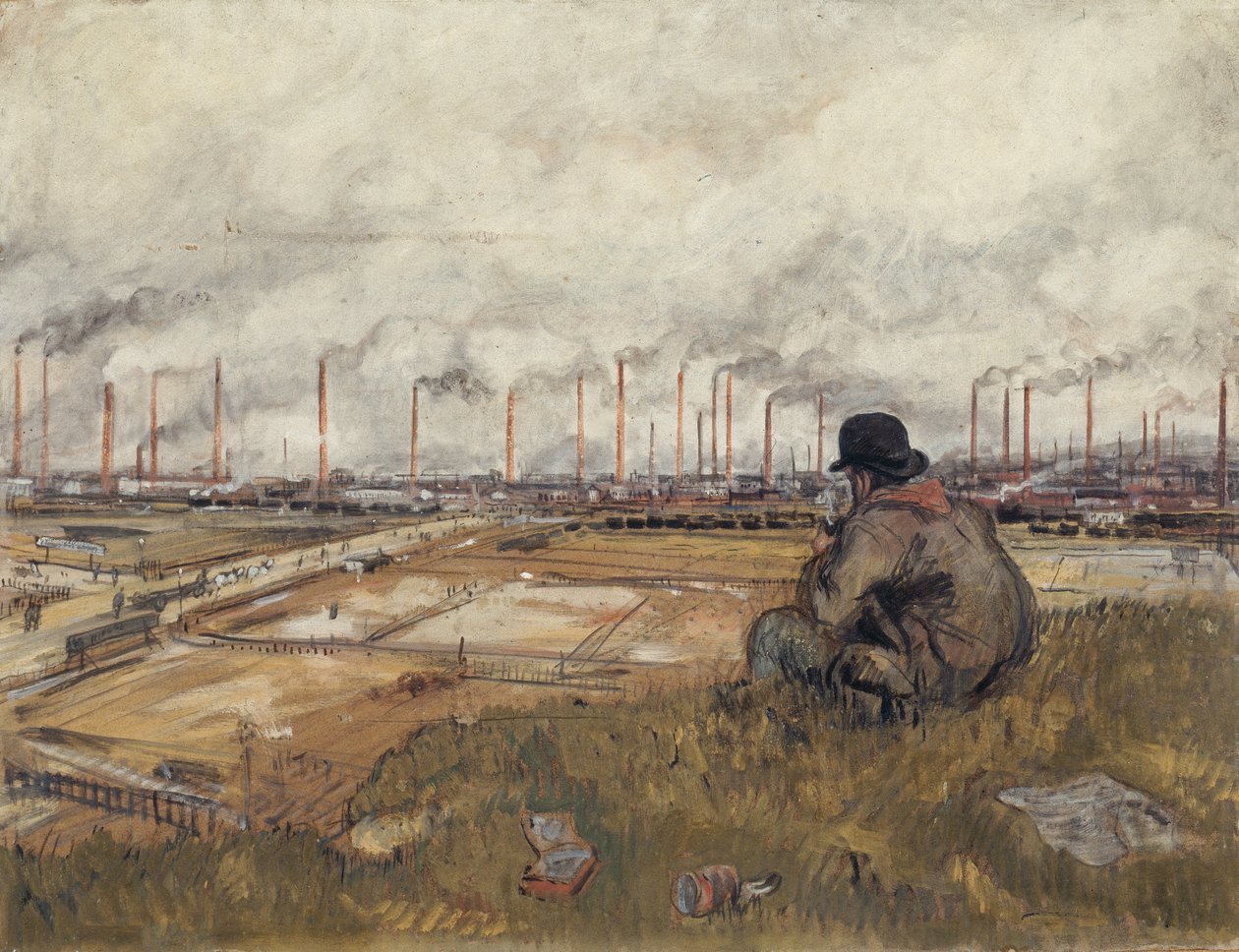 Fabryki, 1902. autorstwa Jean Emile Laboureur