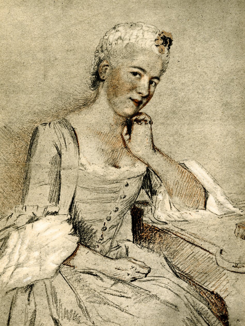 Jeanne Natoire autorstwa Jean Étienne Liotard