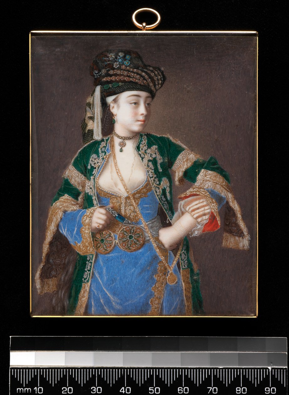 Laura Tarsi, „Pani Grecka”, 1745-1749 autorstwa Jean Étienne Liotard