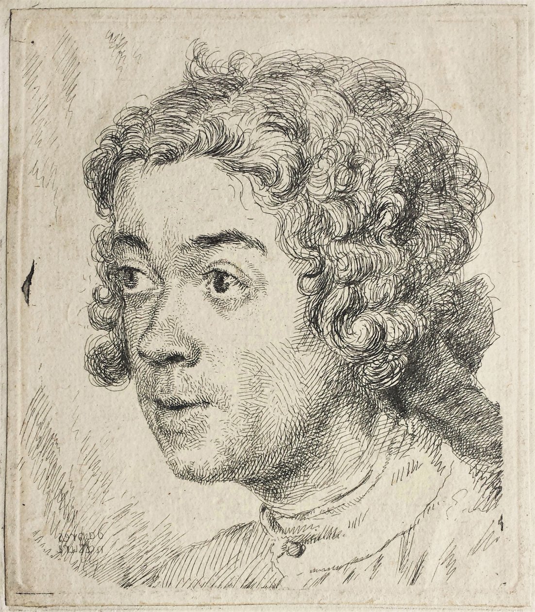 Autoportret, ok. 1731 r. autorstwa Jean Étienne Liotard