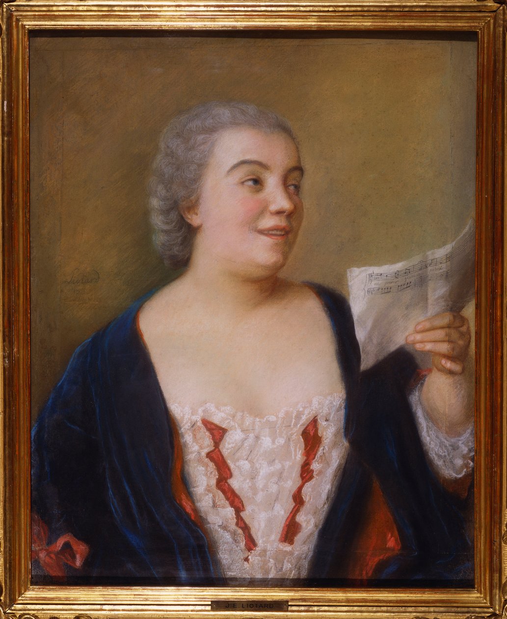 Piosenkarz, 1736 autorstwa Jean Étienne Liotard