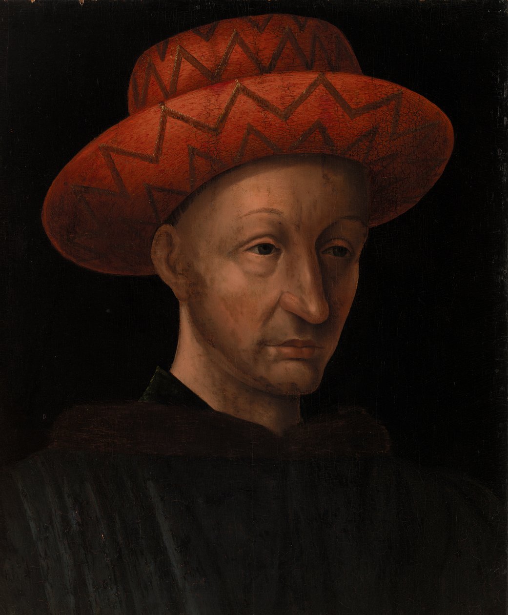 Portret Karola VII autorstwa Jean Fouquet