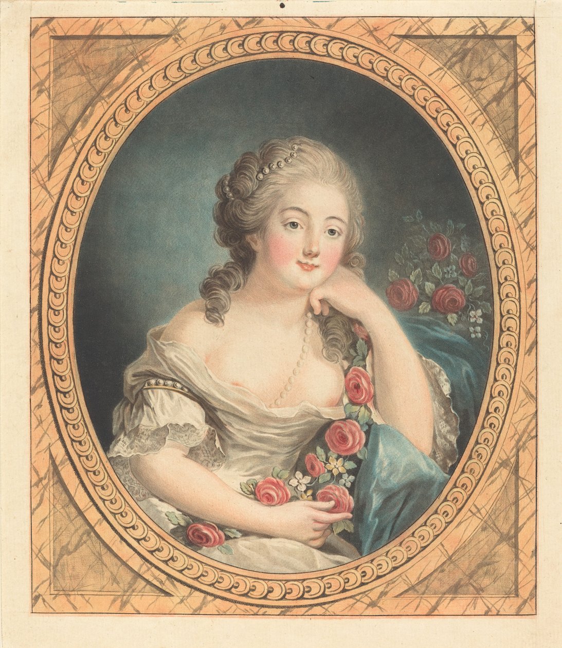Przyjemne zaniedbanie, 1779. autorstwa Jean Francois Janinet