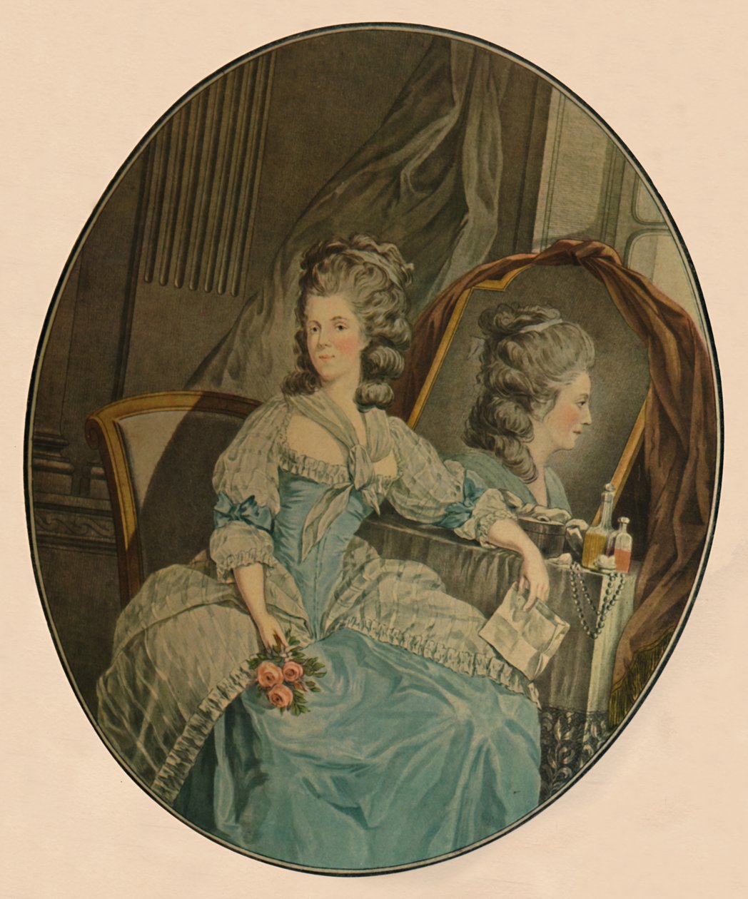 Panna Duthe, ok. 1780, 1913 r. autorstwa Jean Francois Janinet