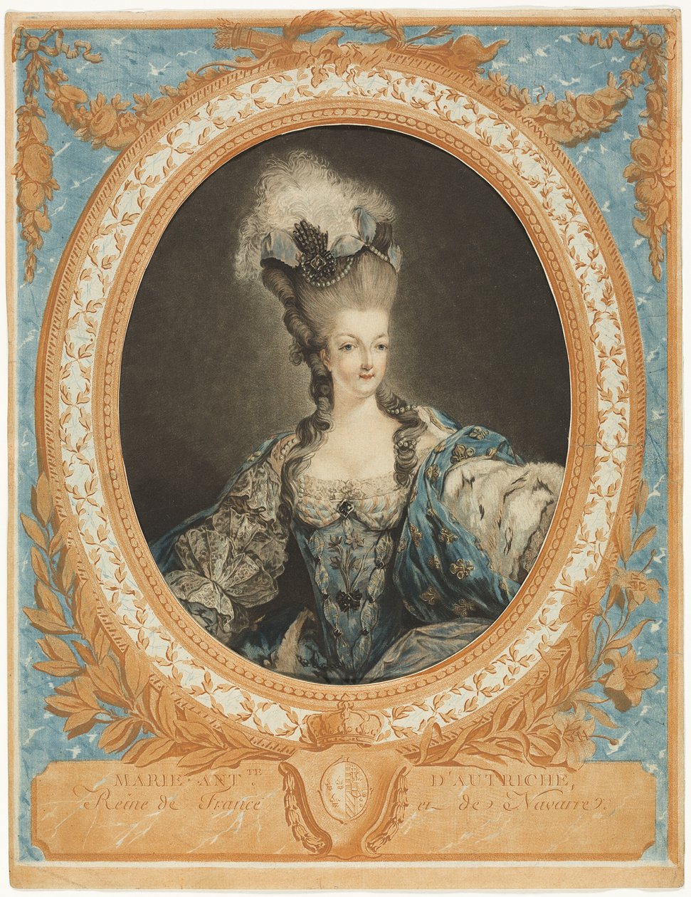 Maria Antonina autorstwa Jean Francois Janinet