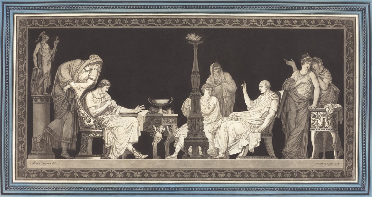 Spisek Katyliński, 1792. autorstwa Jean Francois Janinet