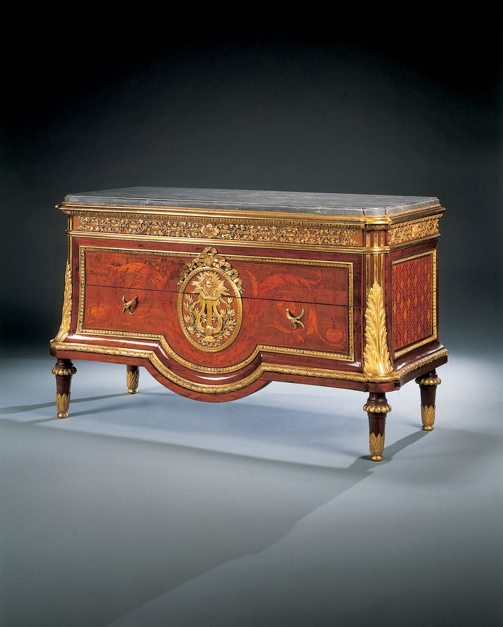 Komoda Ludwika XVI, ok.1764 autorstwa Jean Francois Leleu