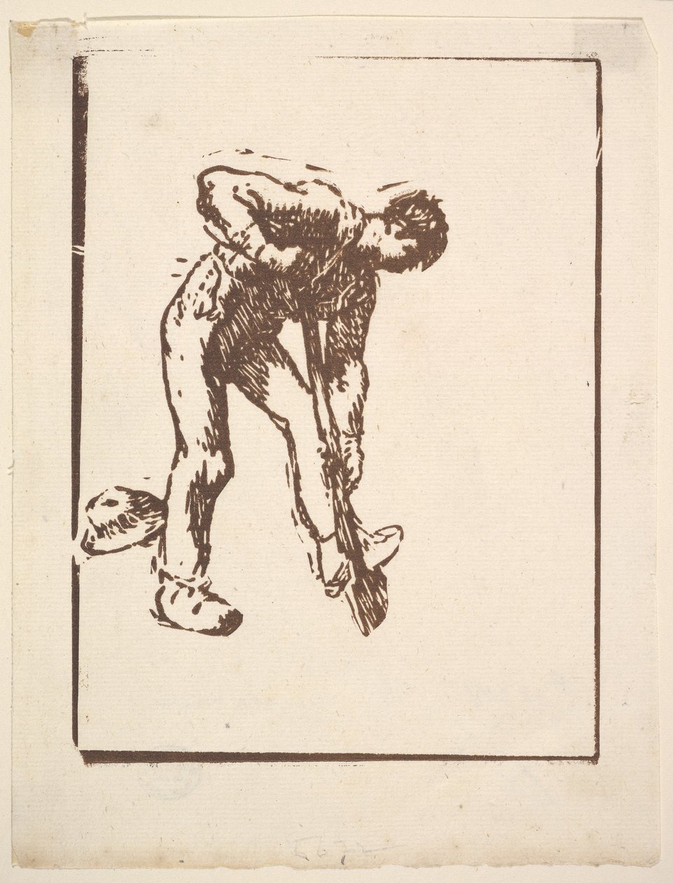 Koparka, 1863. autorstwa Jean Francois Millet