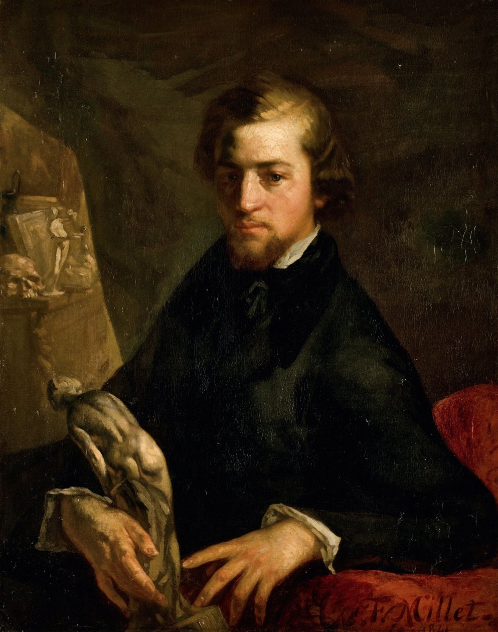 Portret Karola-André Langevina autorstwa Jean Francois Millet