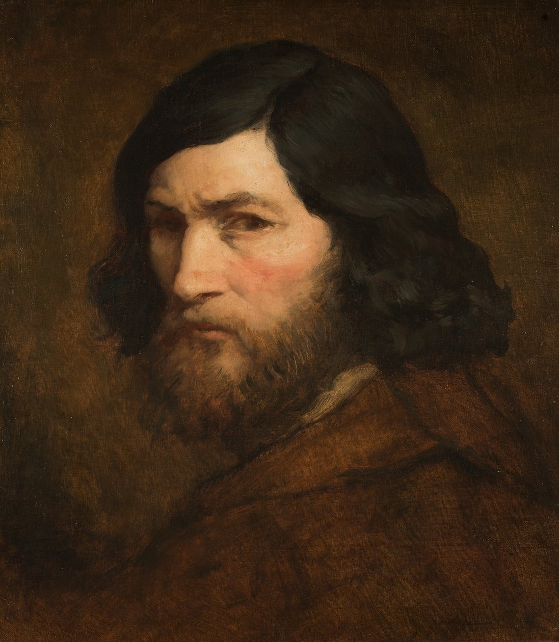 Autoportret, ok. 1850. autorstwa Jean Francois Millet