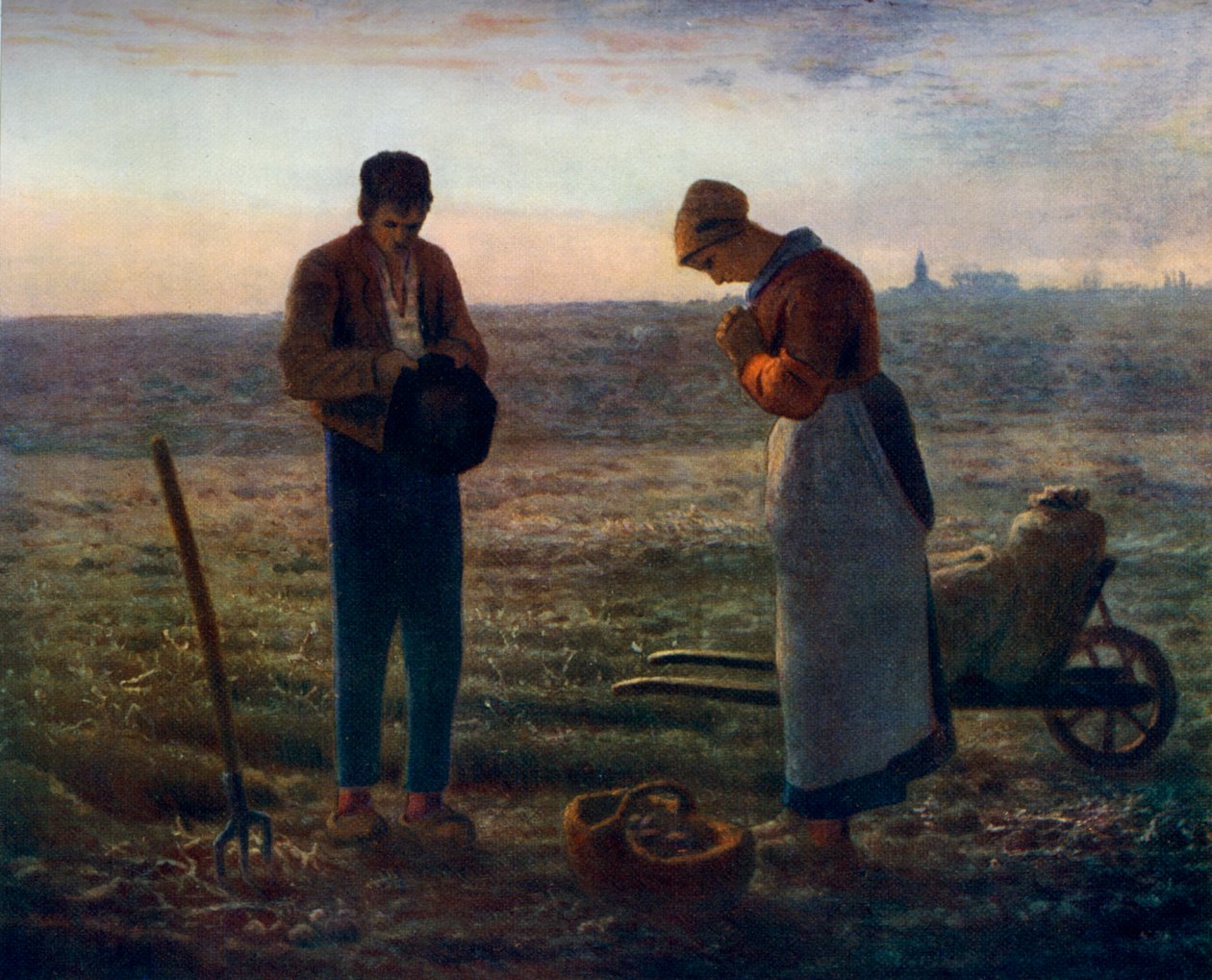 Anioł Pański, 1857-1859, 1912. autorstwa Jean Francois Millet