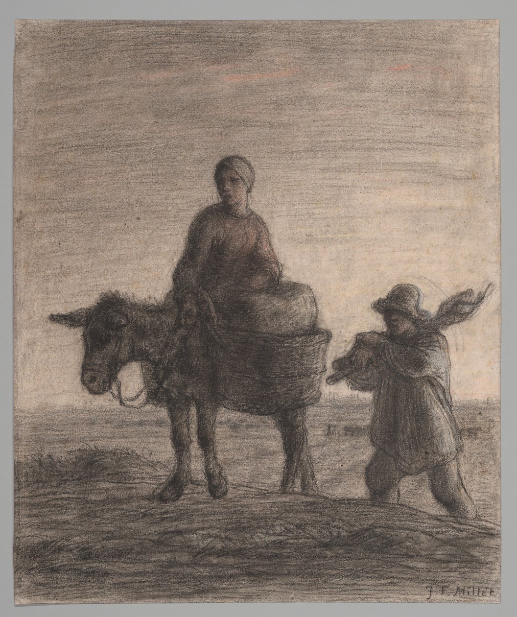 Wyjazd do pracy autorstwa Jean Francois Millet