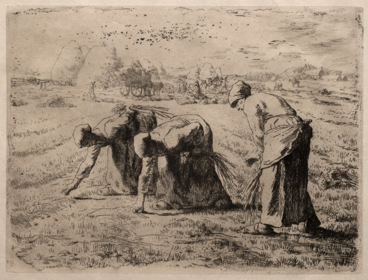 Zbieracze. autorstwa Jean Francois Millet