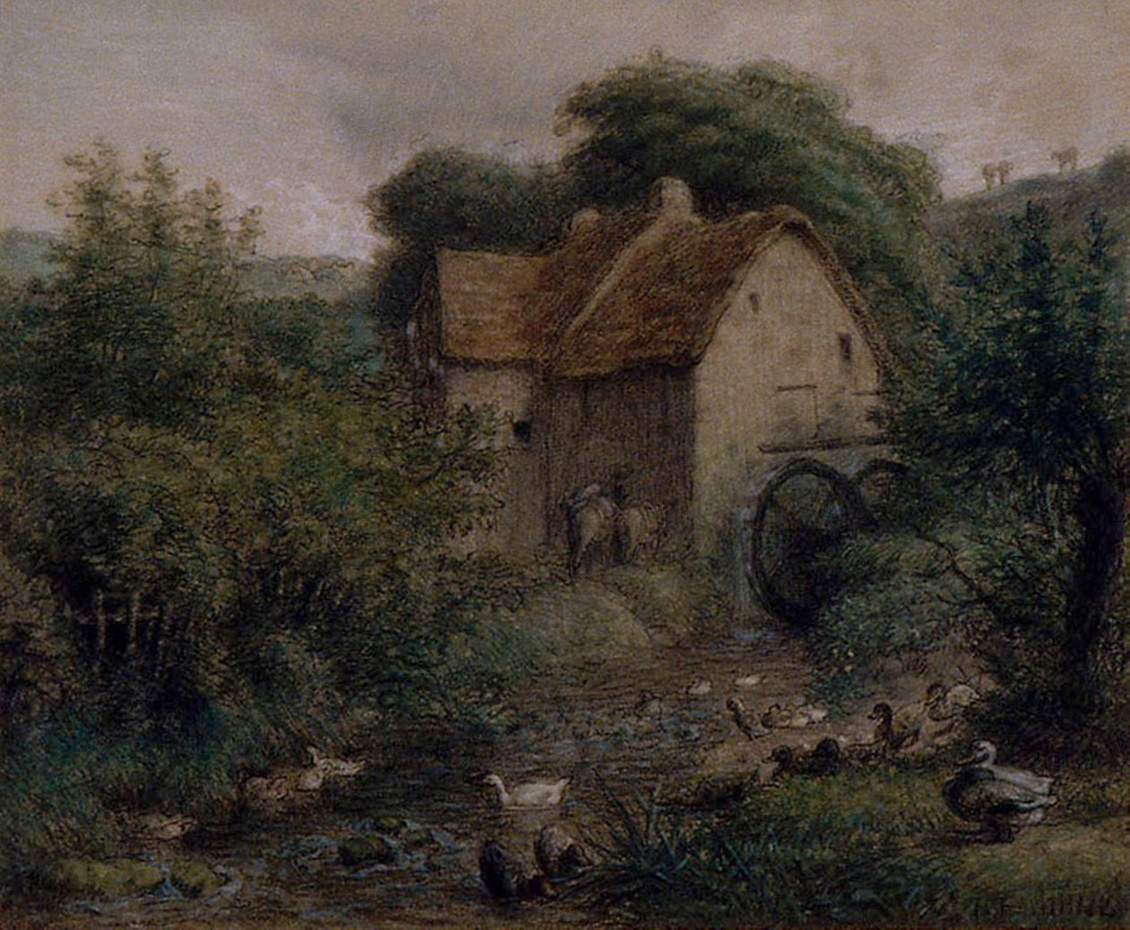 Stary Młyn autorstwa Jean Francois Millet