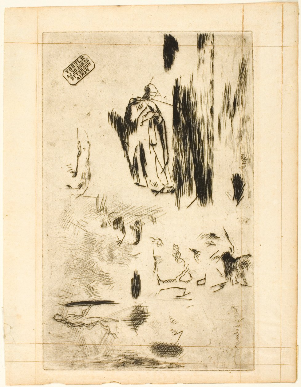 Różne szkice autorstwa Jean Francois Millet
