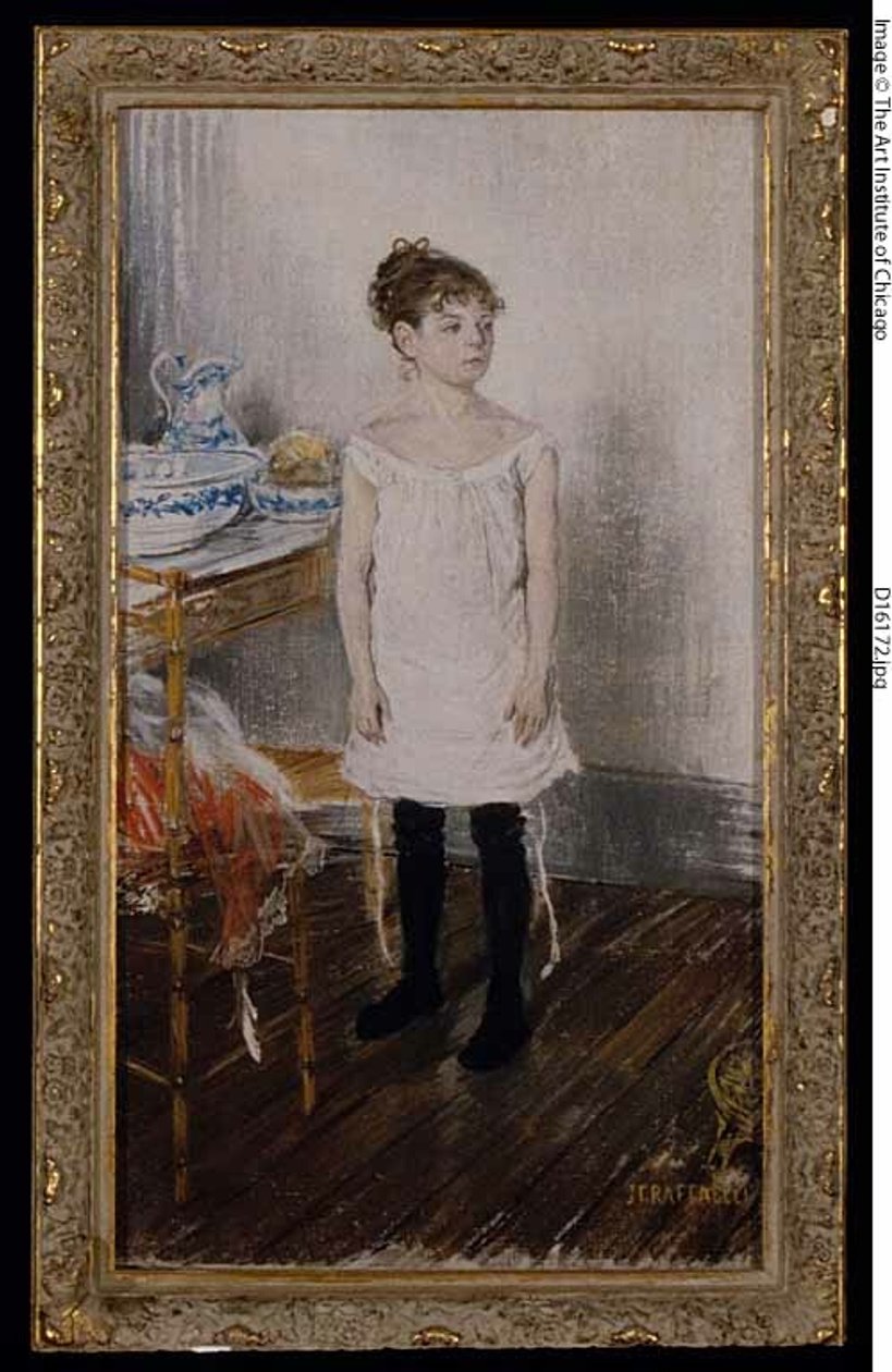 Germaine przy swojej toalecie autorstwa Jean Francois Rafaelli