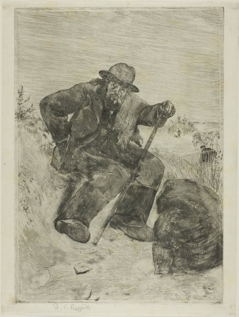 Wyczerpany Ragpicker autorstwa Jean Francois Rafaelli