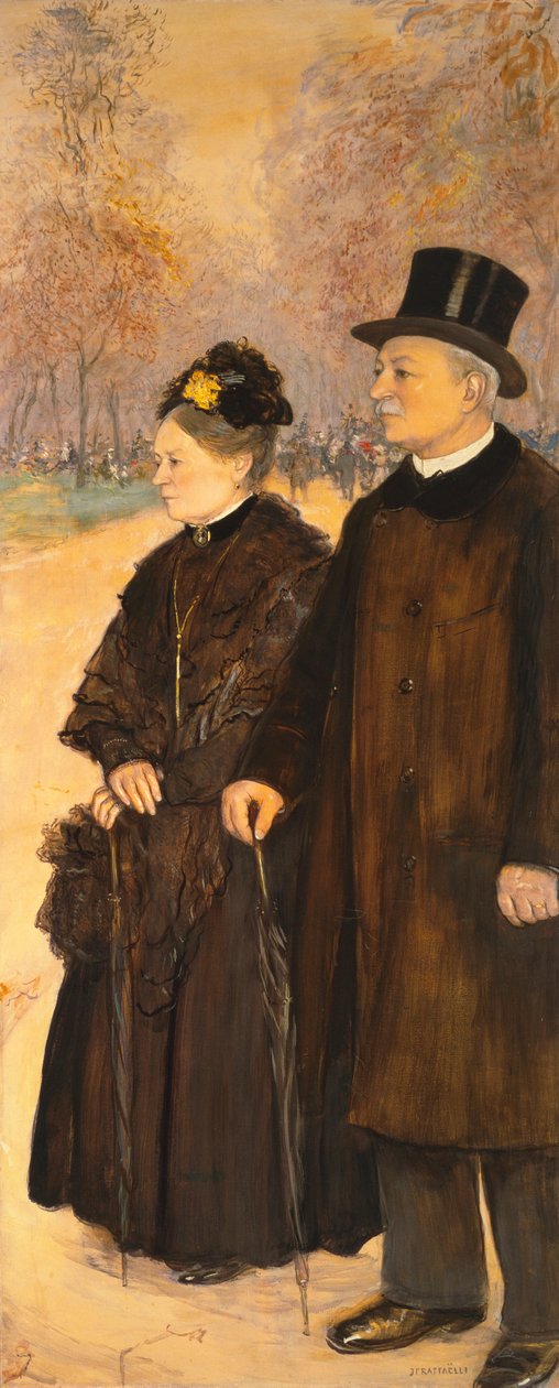 Jesień życia autorstwa Jean Francois Raffaelli