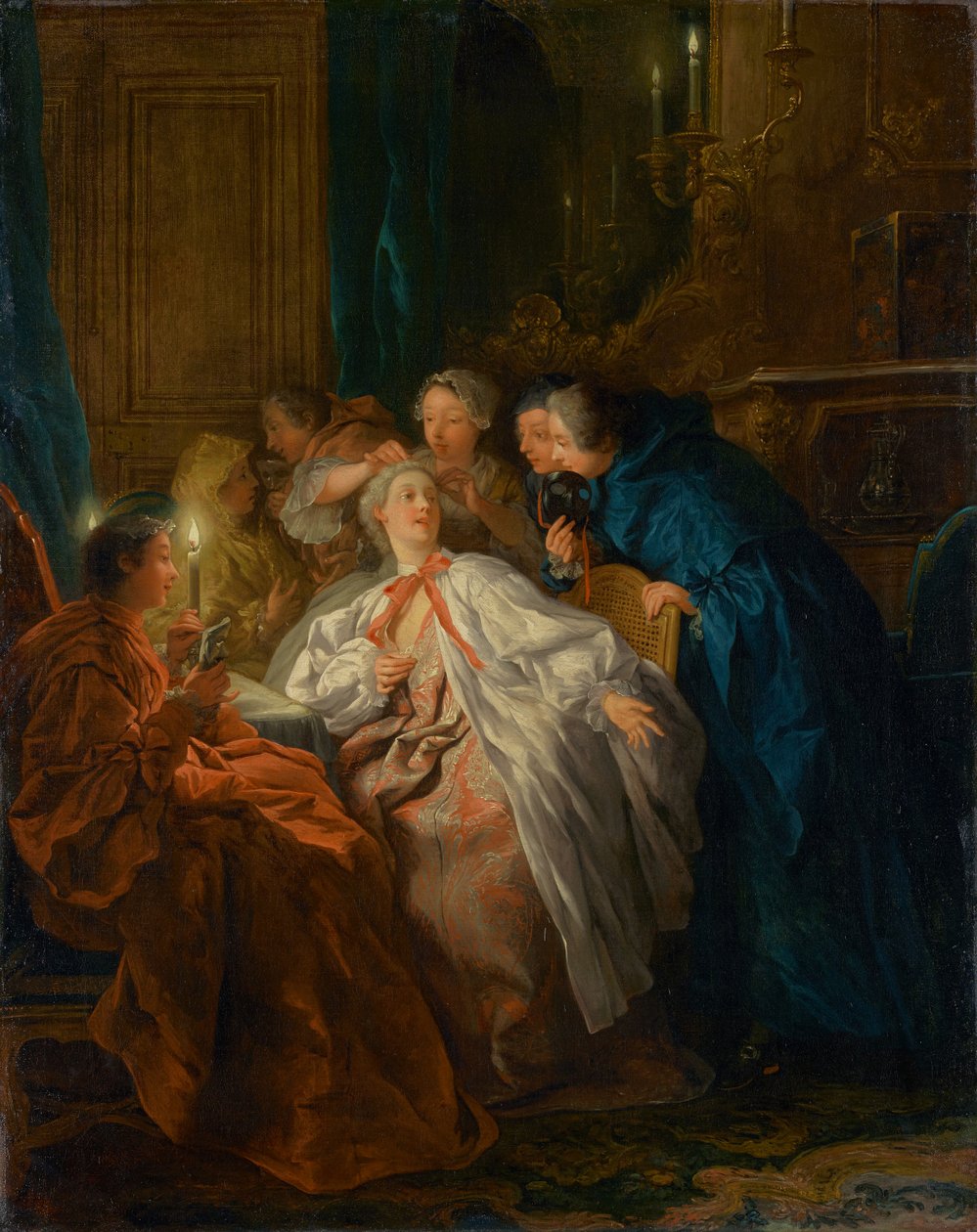 Przed balem autorstwa Jean François de Troy