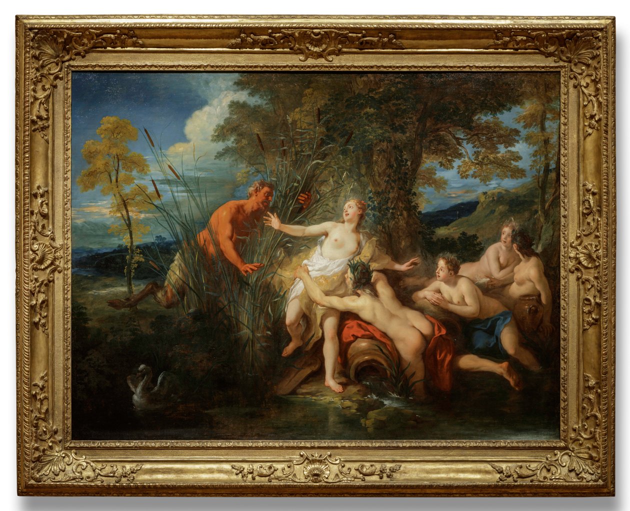 Pan i Syrinx, 1720. autorstwa Jean François de Troy