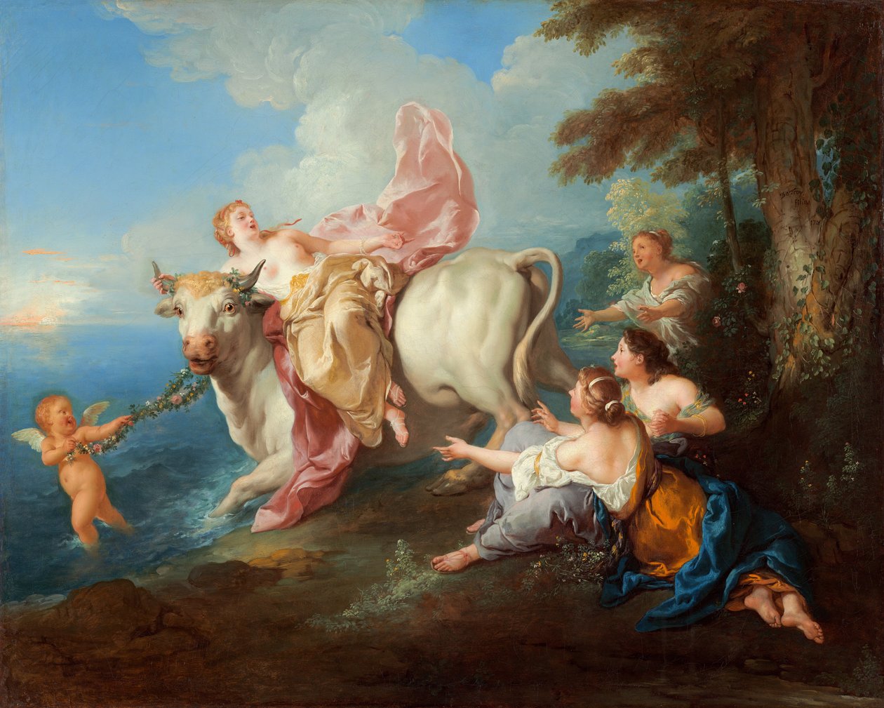 Porwanie Europy, 1716. autorstwa Jean François de Troy