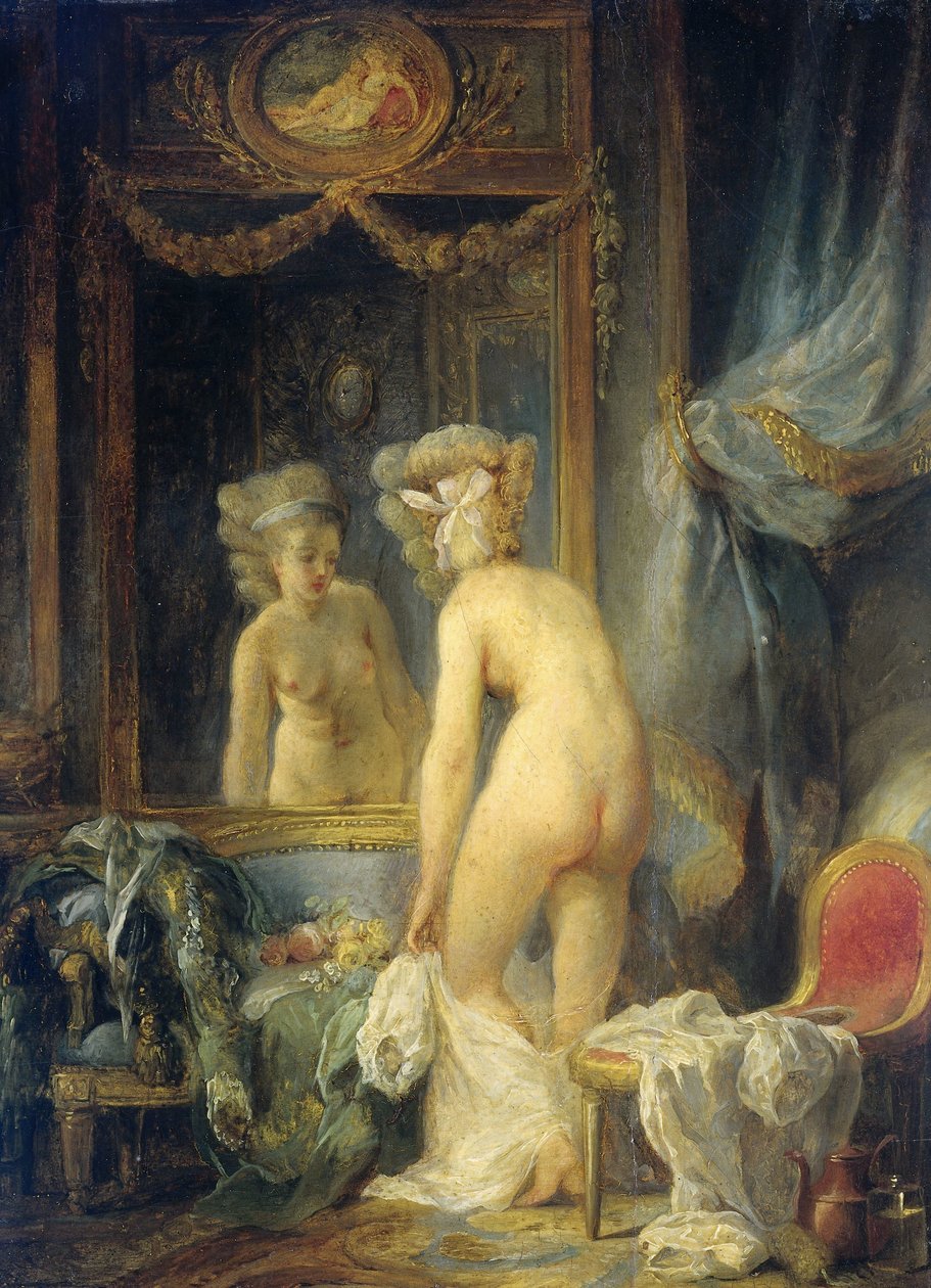 poranna toaleta autorstwa Jean Frederic Schall
