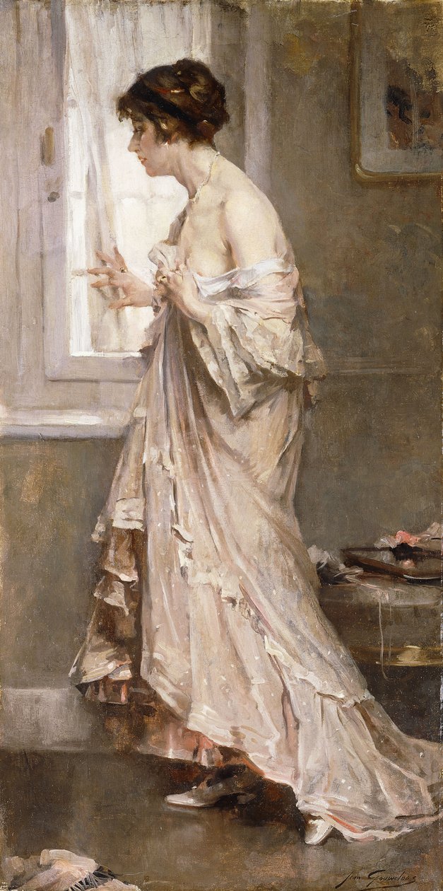 Odjazd, autorstwa Jean Gouweloos