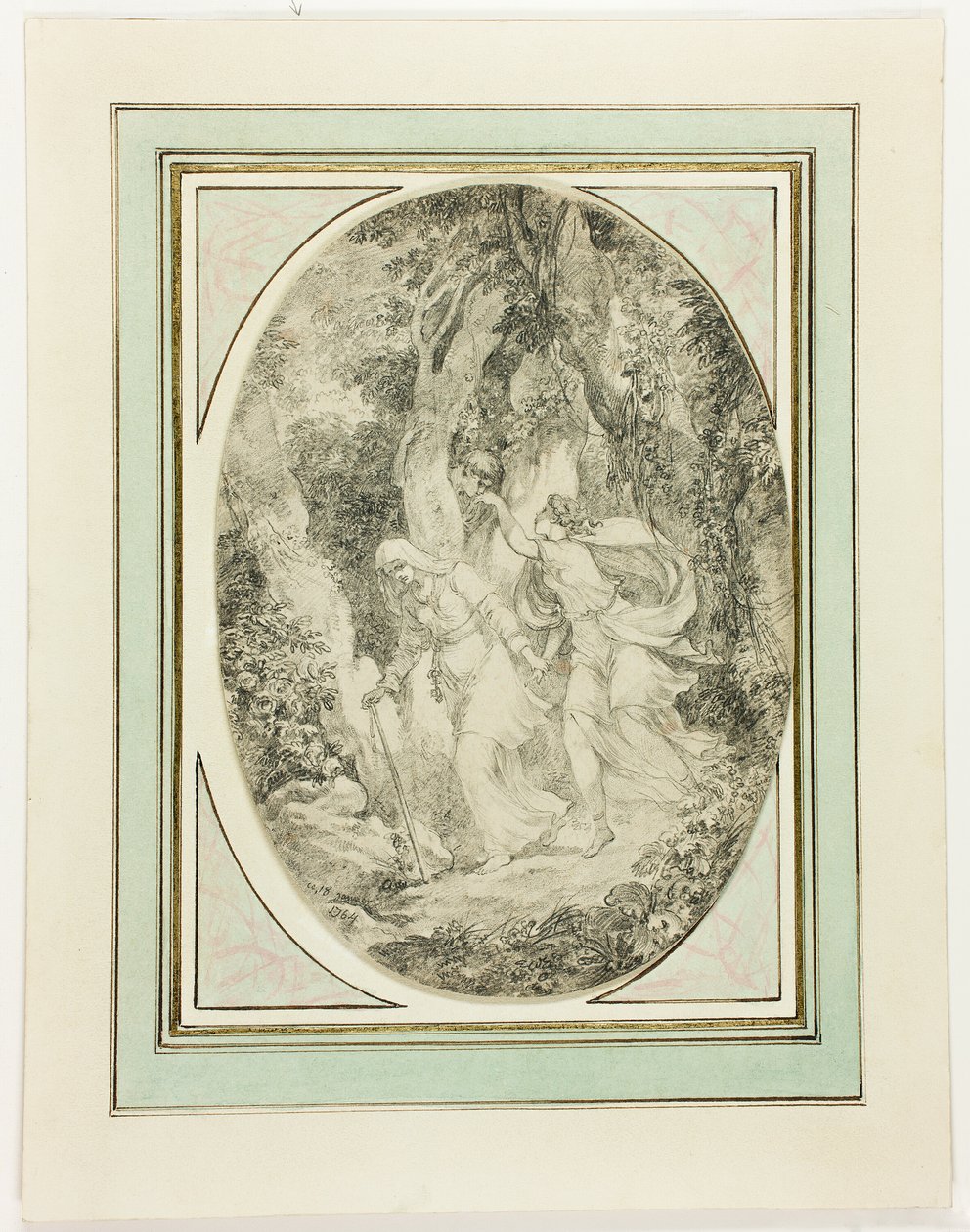 Alegoria-Ingenius Miłość autorstwa Jean Honore Fragonard