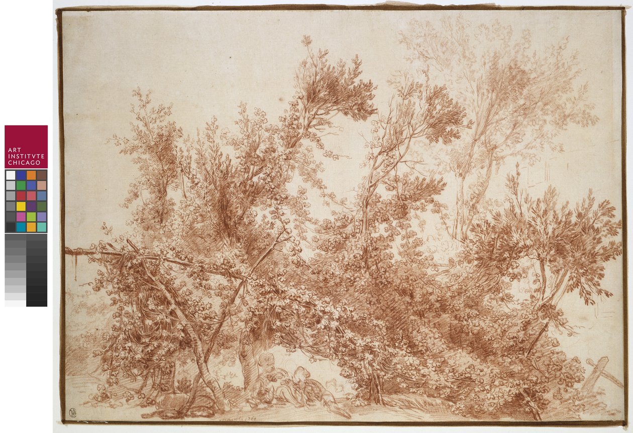Altanka z dwójką dzieci autorstwa Jean Honore Fragonard