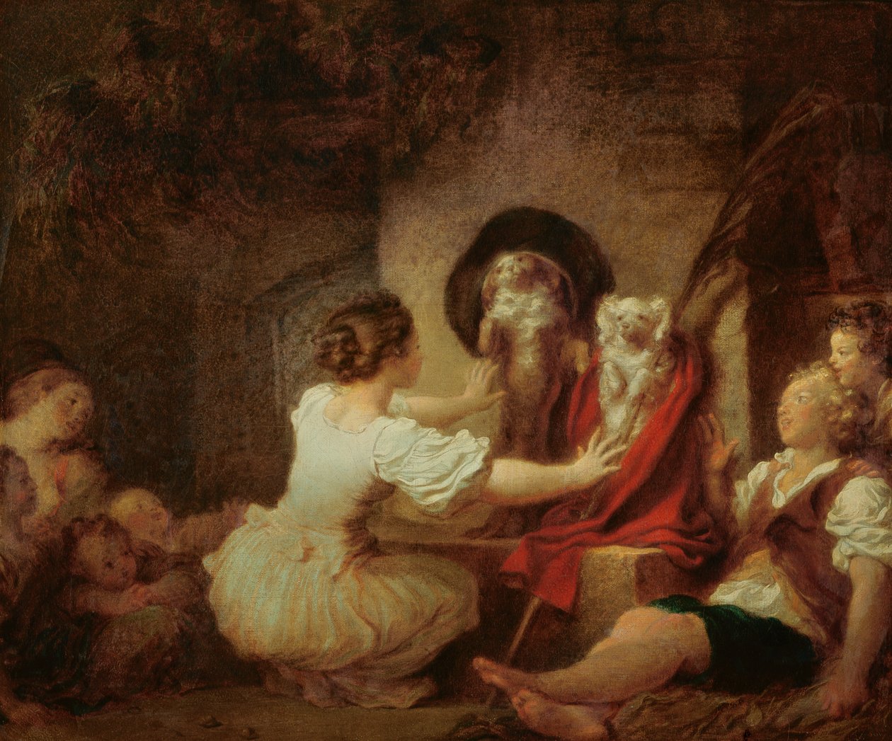 Боловсрол бол бүх зүйл, 1780 оны поли autorstwa Jean Honore Fragonard