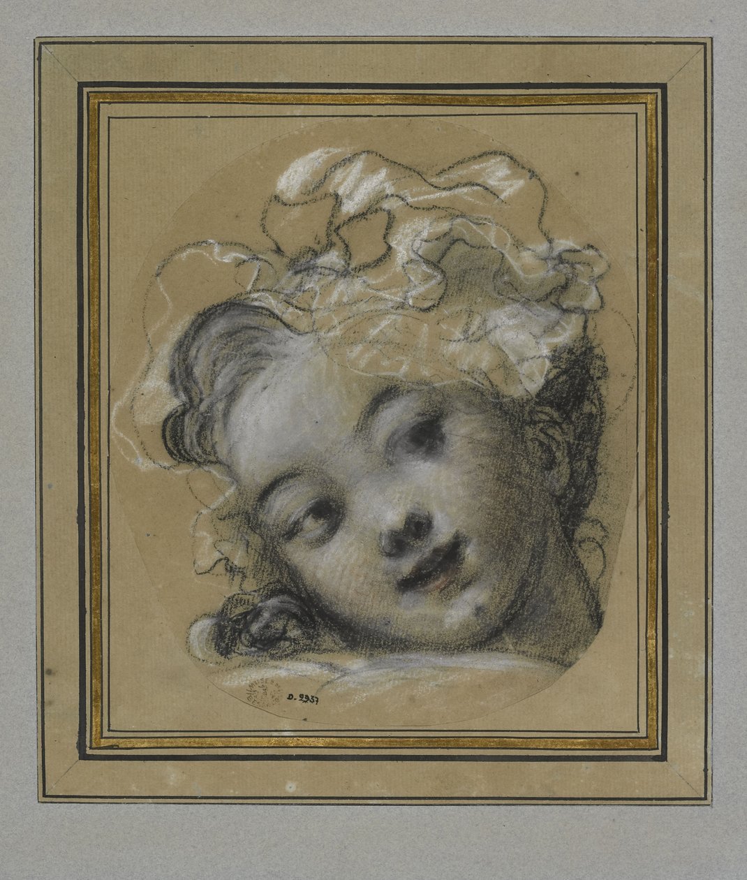 Dziewczyna z Bonnetem autorstwa Jean Honore Fragonard